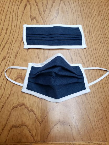 Navy Blue Face Mask Adult