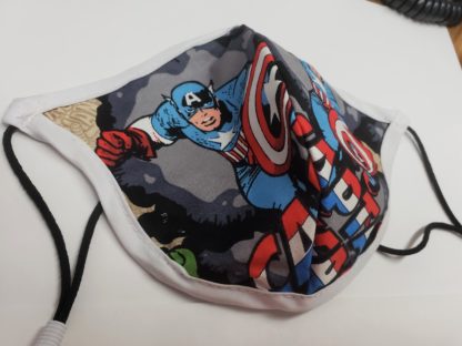 Captain America Adult Face Mask